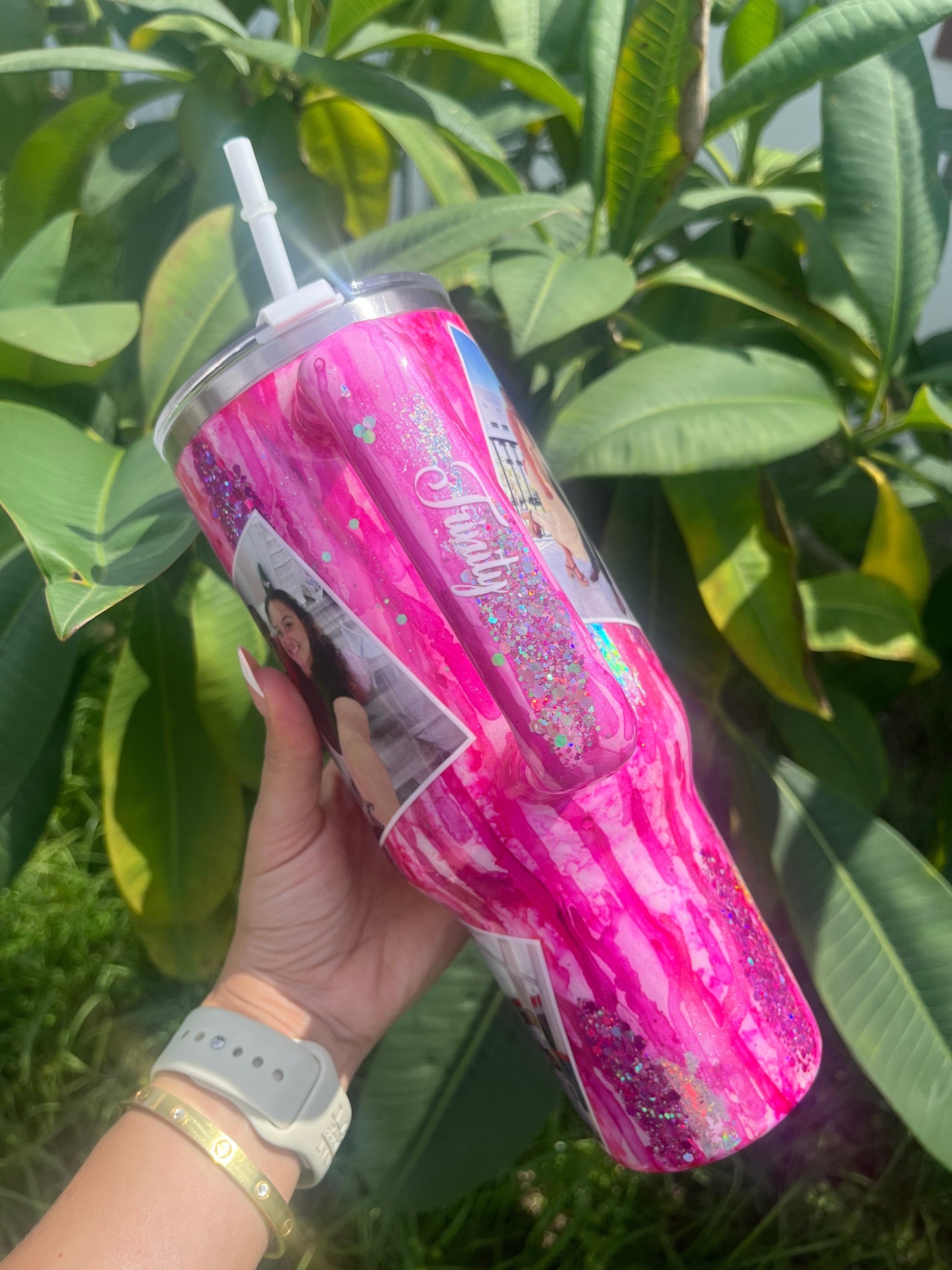 Custom Stanley Style Stainless Pictured Tumbler Personalize It By Bel