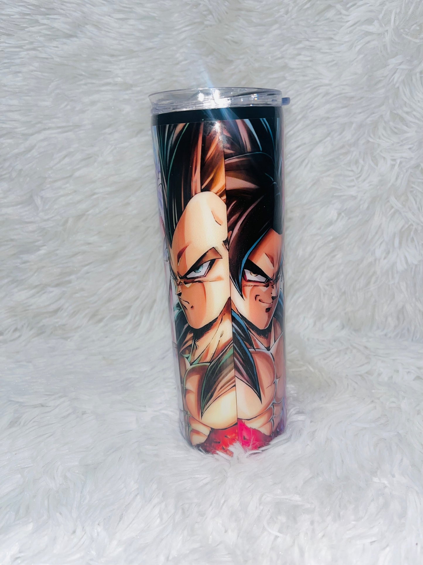 Dragon BallZ Inspired Tumbler Stainless Steel Tumbler Personalize It By Belle