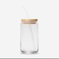 Glass Can Tumbler 16 oz.