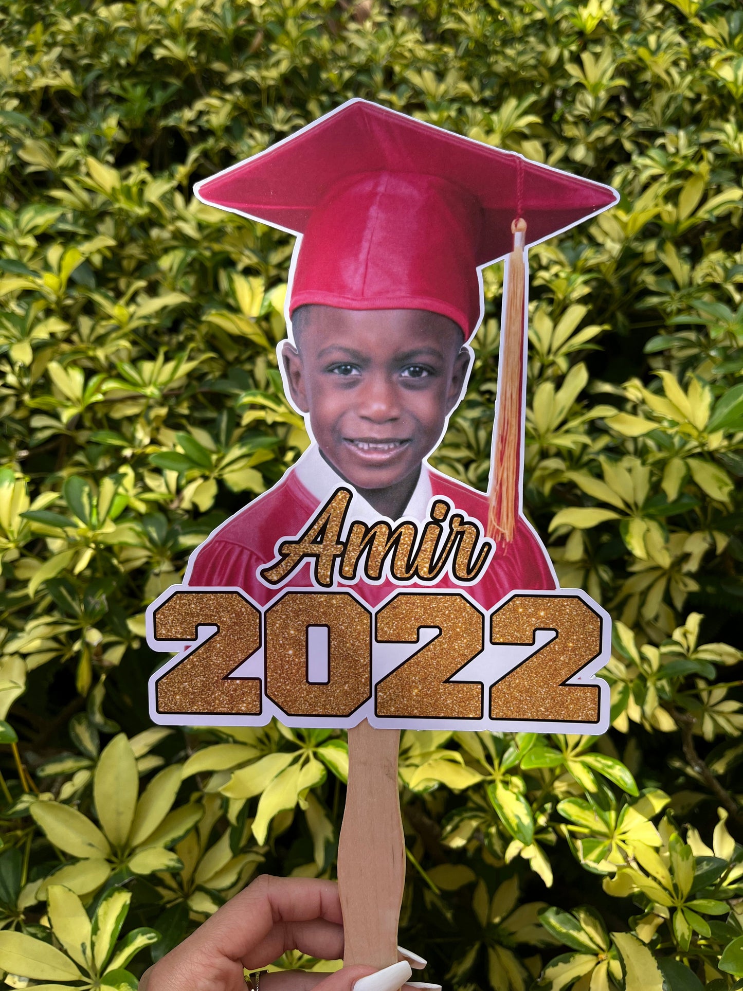 Graduation Fan Props (4) Graduation Fan Personalize It By Belle, LLC