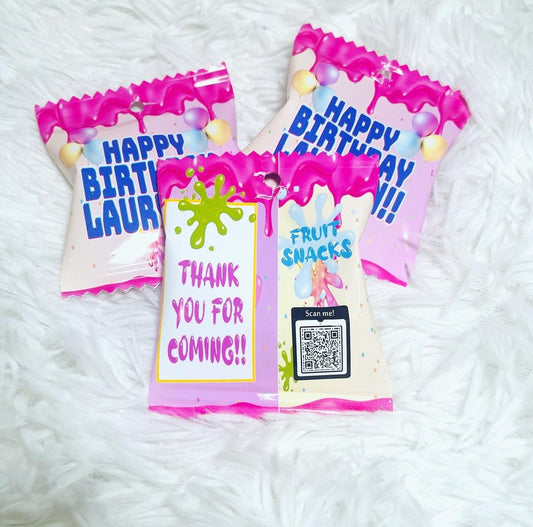 Gummies Fruit Snack (12) Party Supplies Personalize It By Belle, LLC