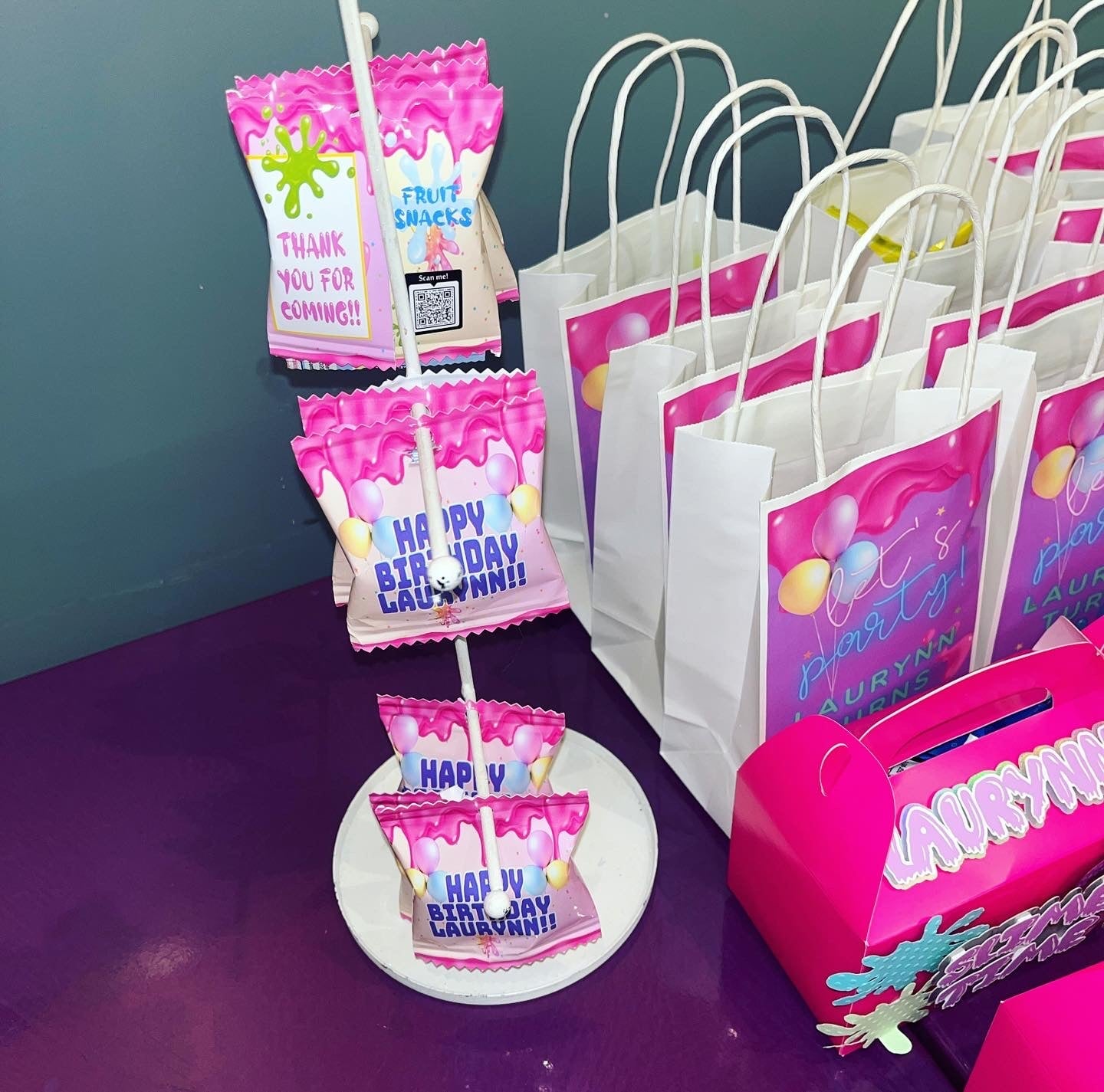 Gummies Fruit Snack (12) Party Supplies Personalize It By Belle, LLC