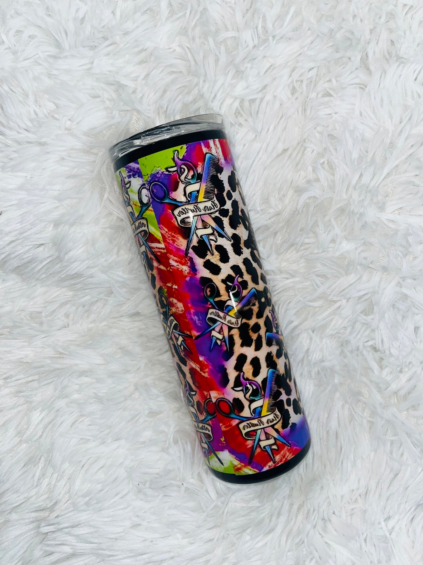 Hairstylist Chic Tumbler Stainless Steel Tumbler Personalize It By Belle