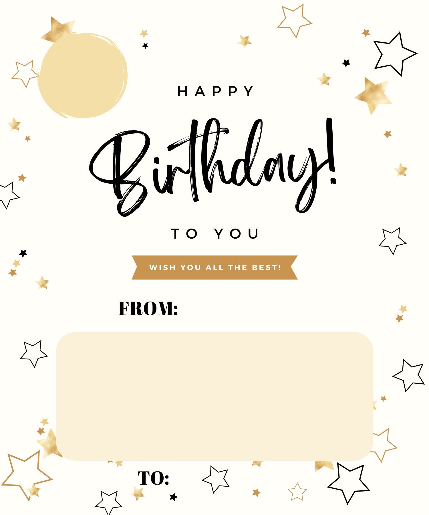 Happy Birthday Personalized Money Cash Holder Gift Card Party Supplies Personalize It By Bel