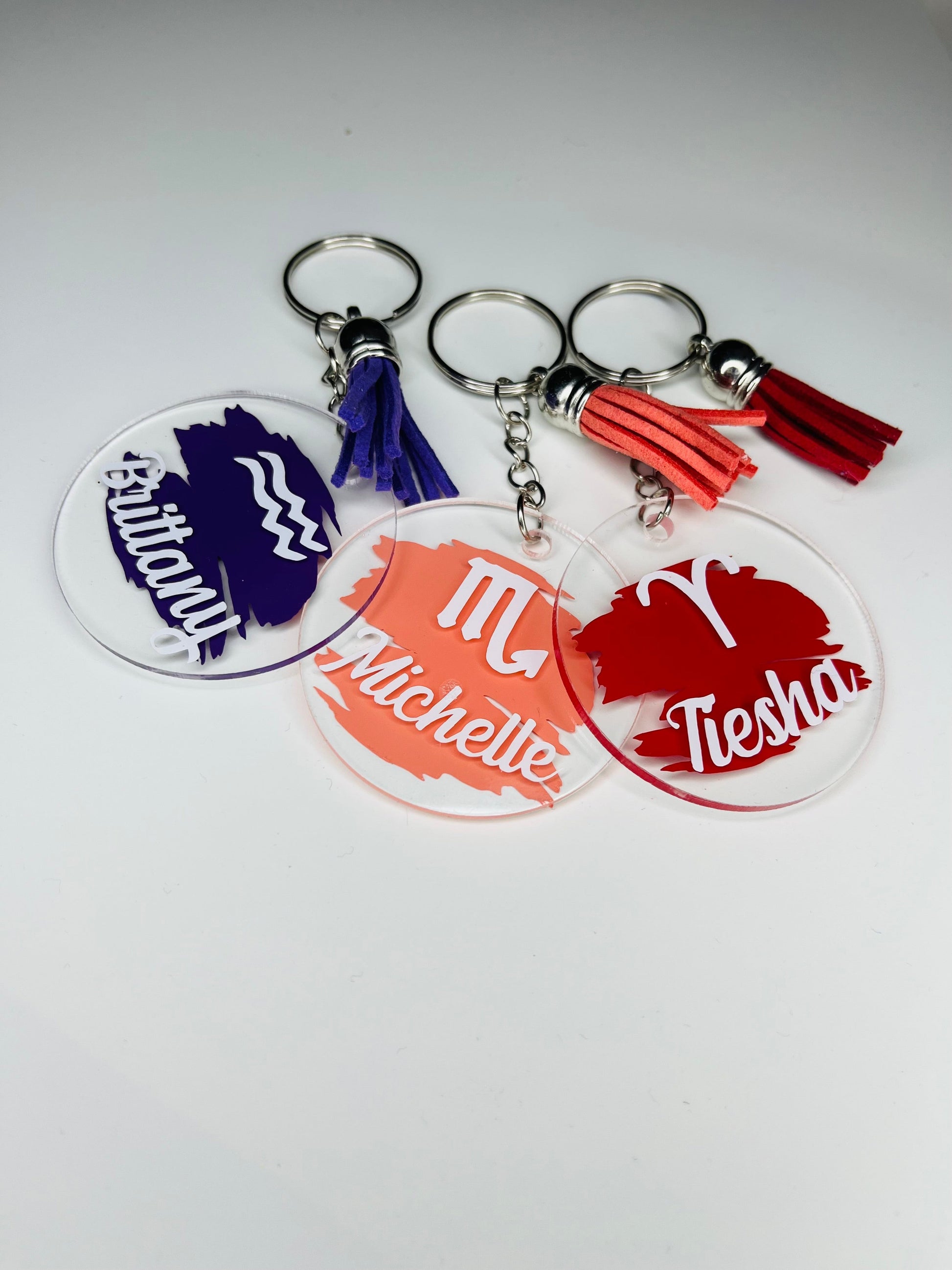 Horoscope Keychain Keychains Personalize It By Belle