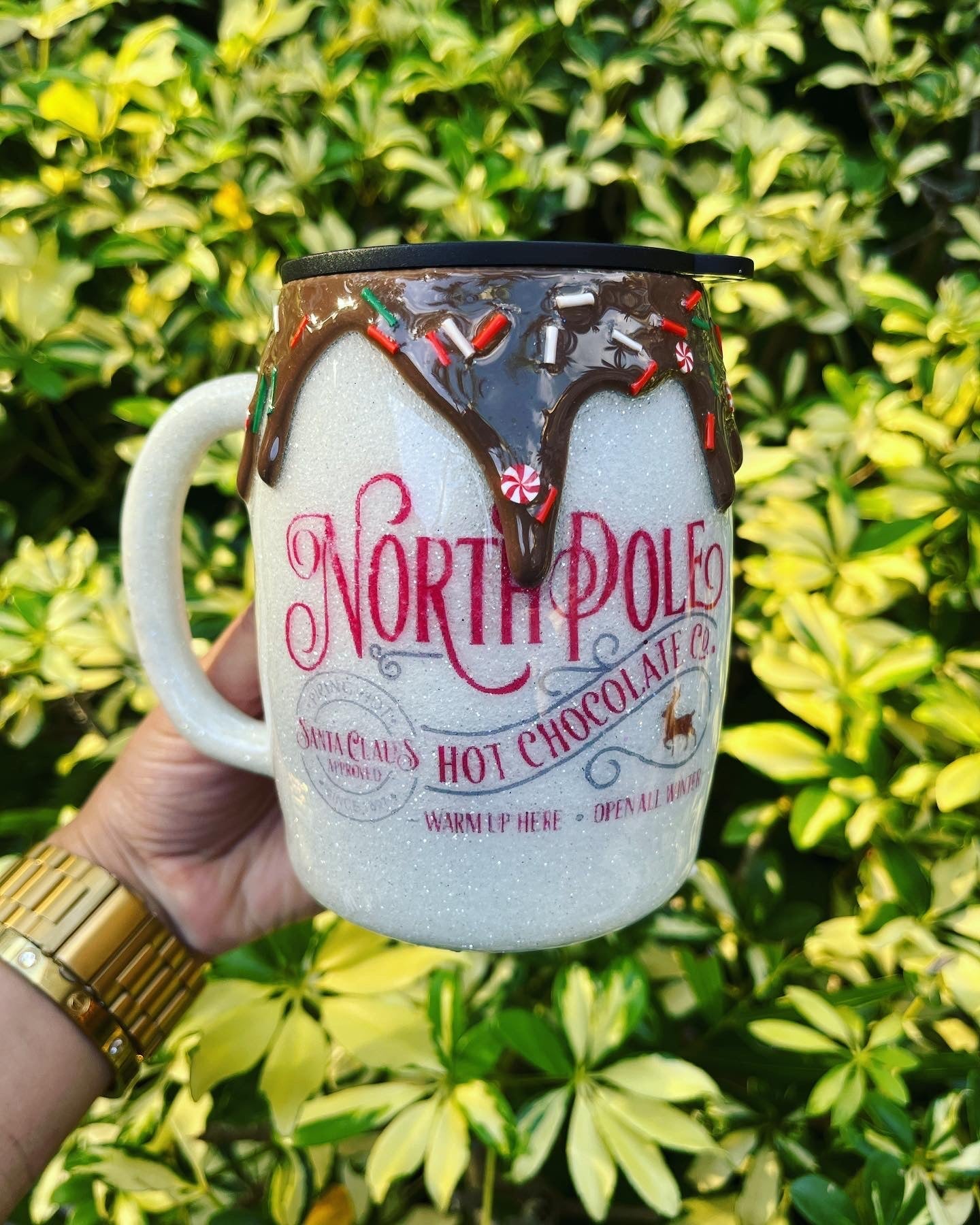 Hot Chocolate Tumbler Stainless Steel Tumbler Personalize It By Belle