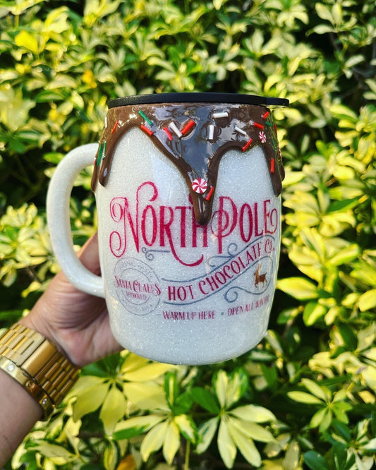 Hot Chocolate Tumbler Stainless Steel Tumbler Personalize It By Belle
