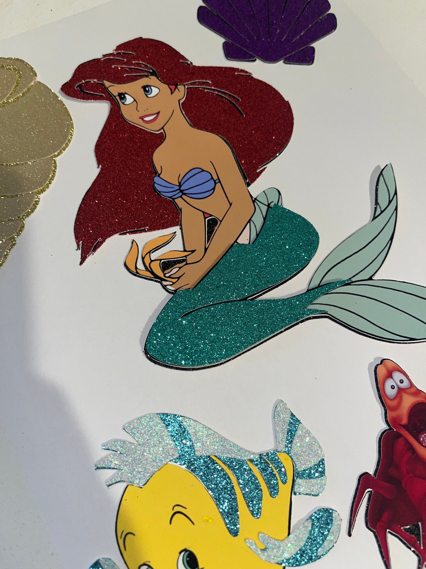 Mermaid Toppers (5) Personalize It By Bel