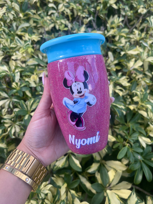 Minnie X Bluey Tumbler Personalize It By Bel