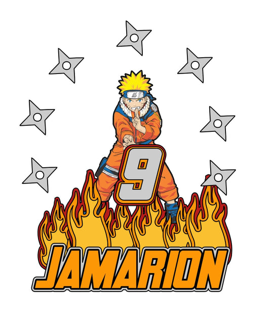 Naturo Cake Topper Party Supplies Personalize It By Belle