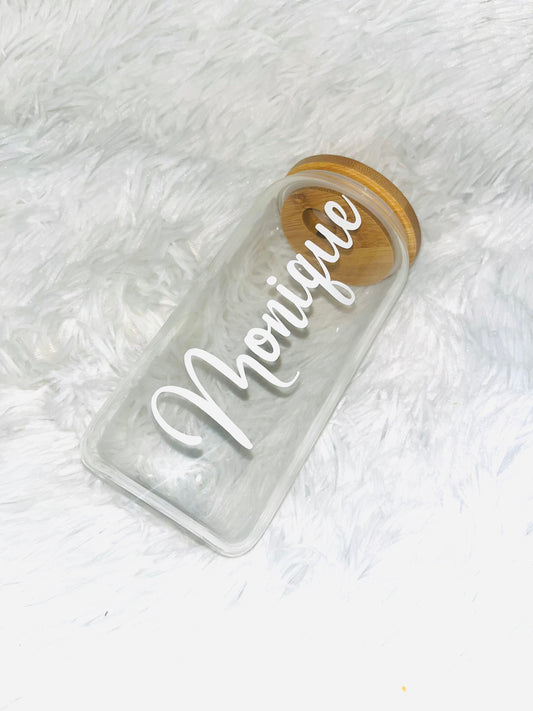 Personalized Glass Can Tumbler Beer Mug Glass Personalize It By Belle