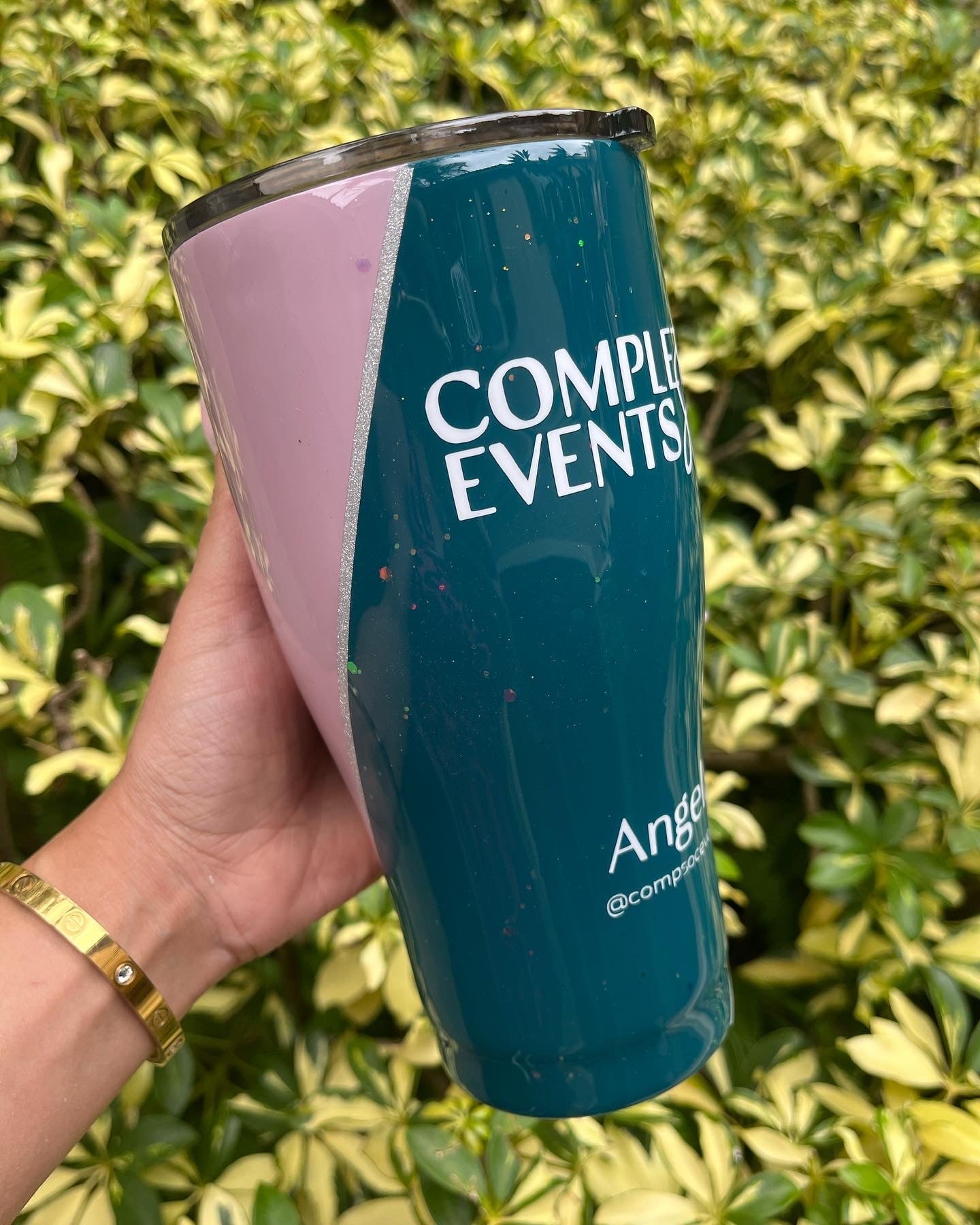 Personalized Logo Tumbler Stainless Steel Tumbler Personalize It By Belle, LLC