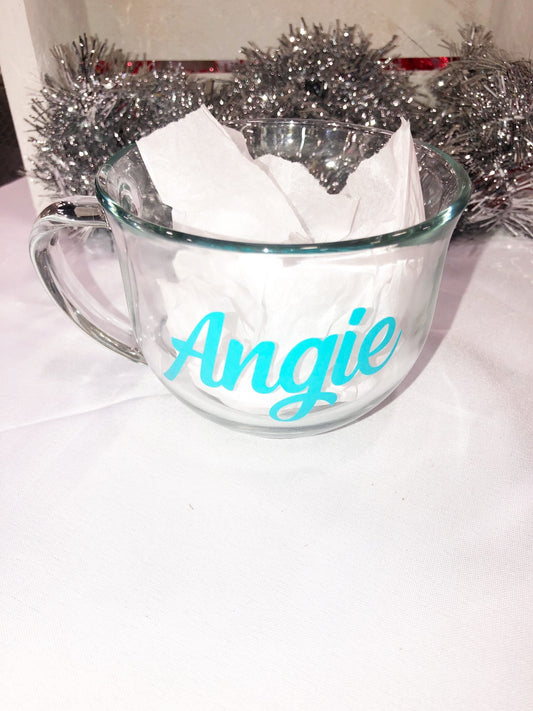 Personalized Tea Mug Wine Glasses Personalize It By Belle