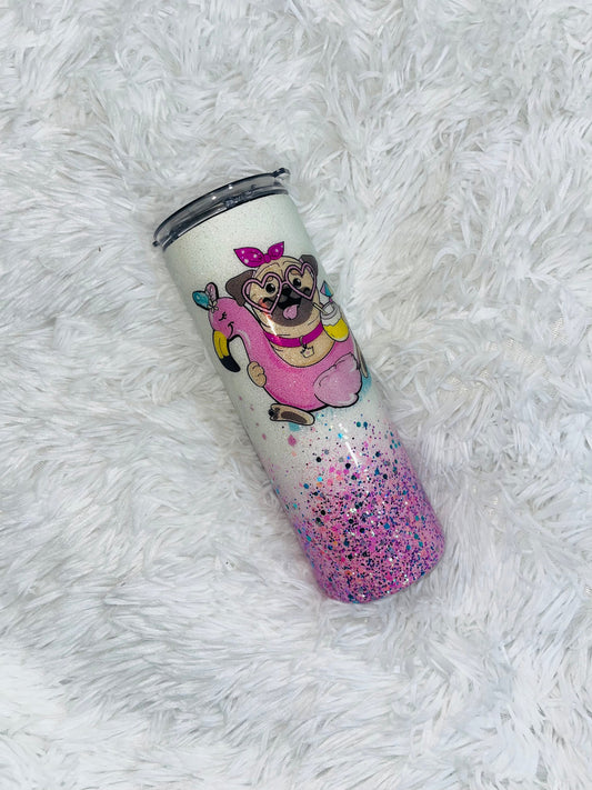 Pool Pup Tumbler Stainless Steel Tumbler Personalize It By Belle