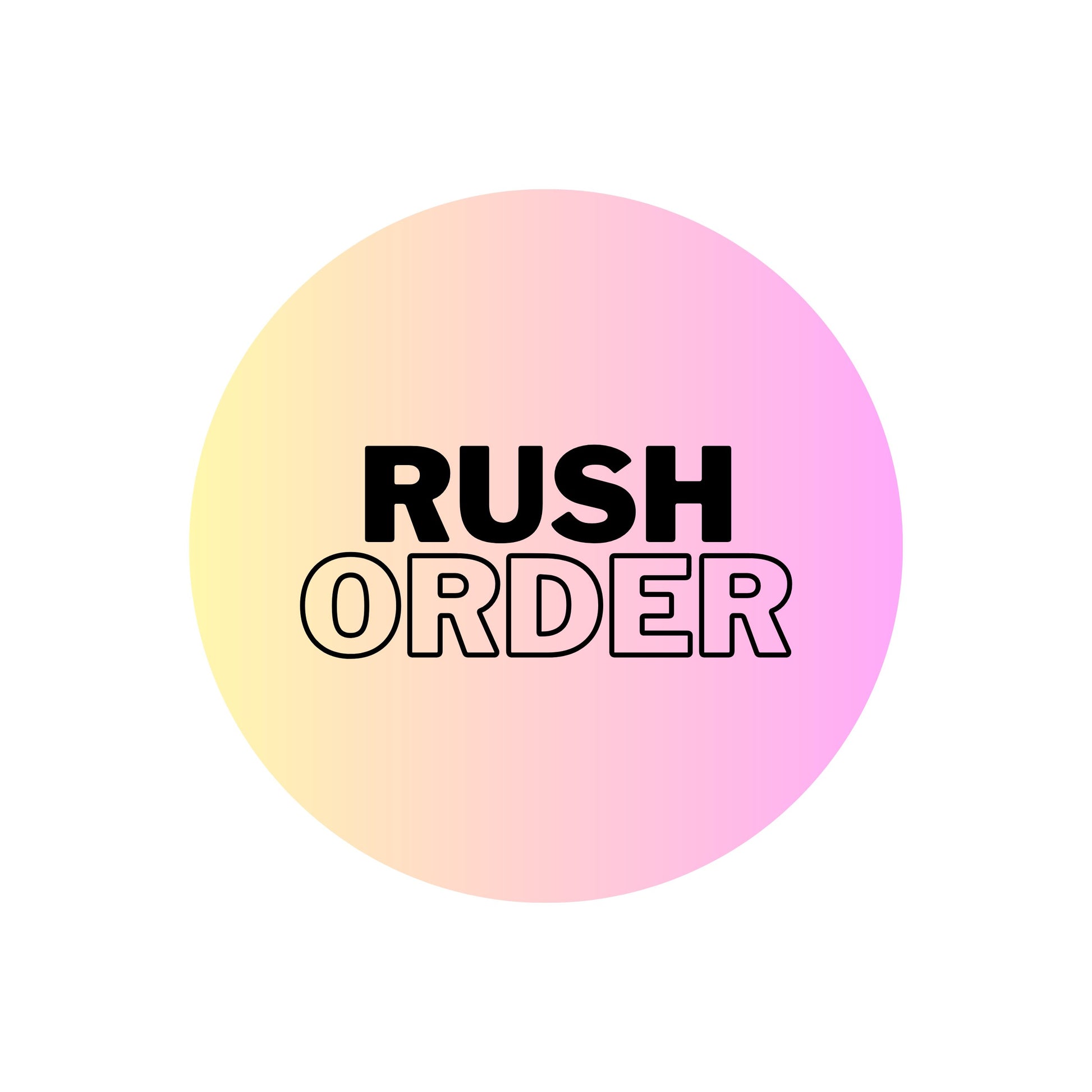 RUSH ORDER Party Supplies Personalize It By Belle, LLC