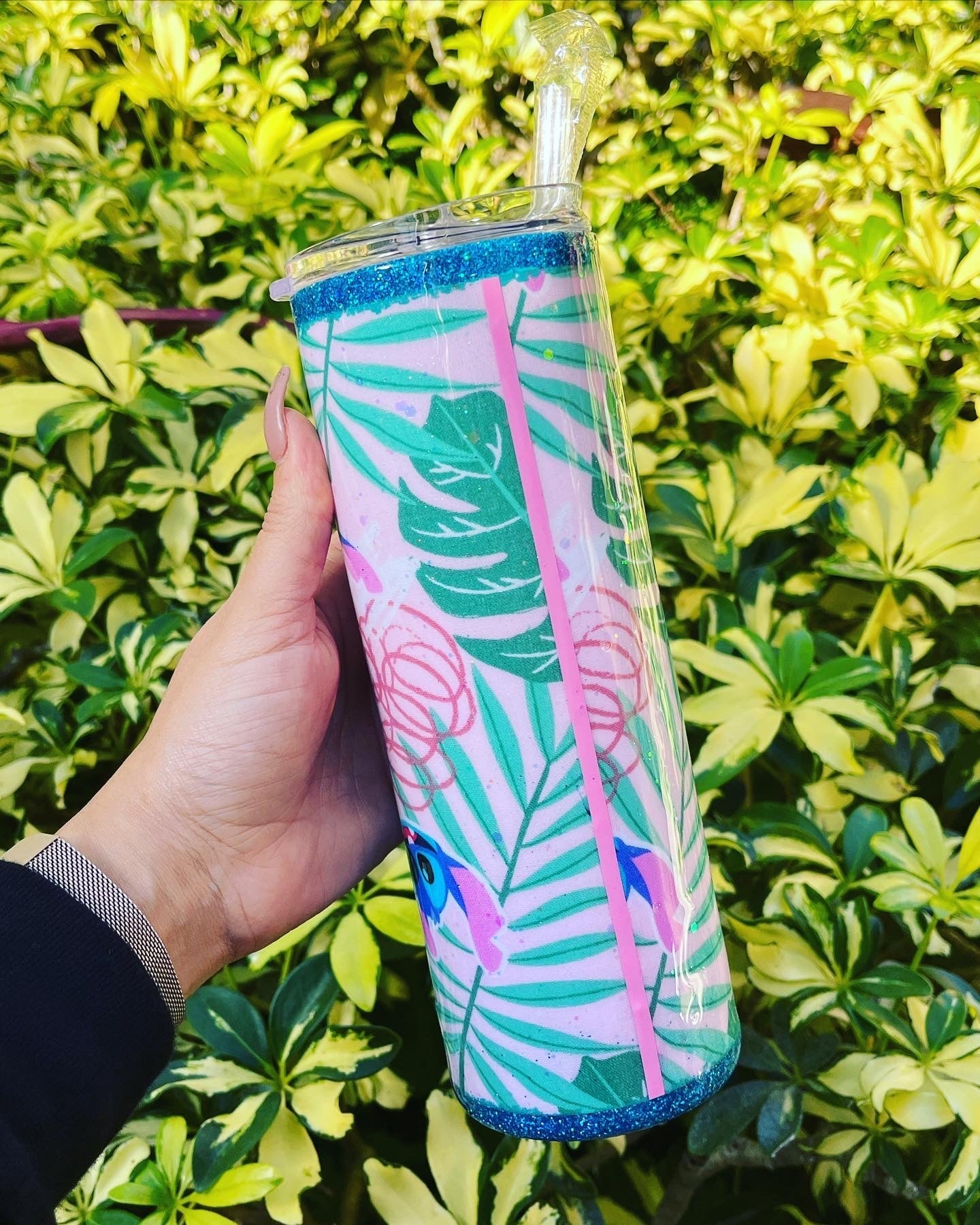 Stitch Inspired Tumbler Stainless Steel Tumbler Personalize It By Belle
