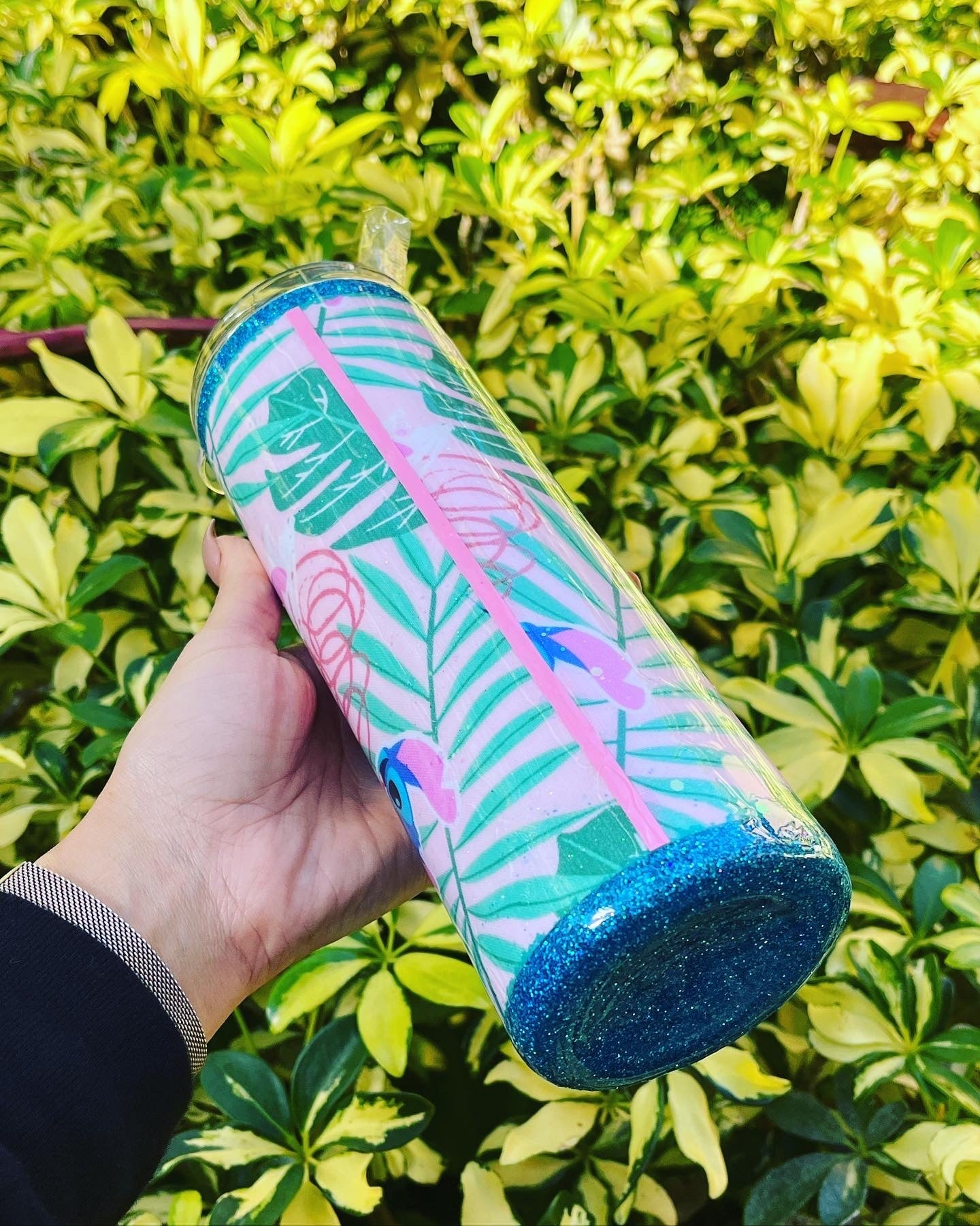 Stitch Inspired Tumbler Stainless Steel Tumbler Personalize It By Belle