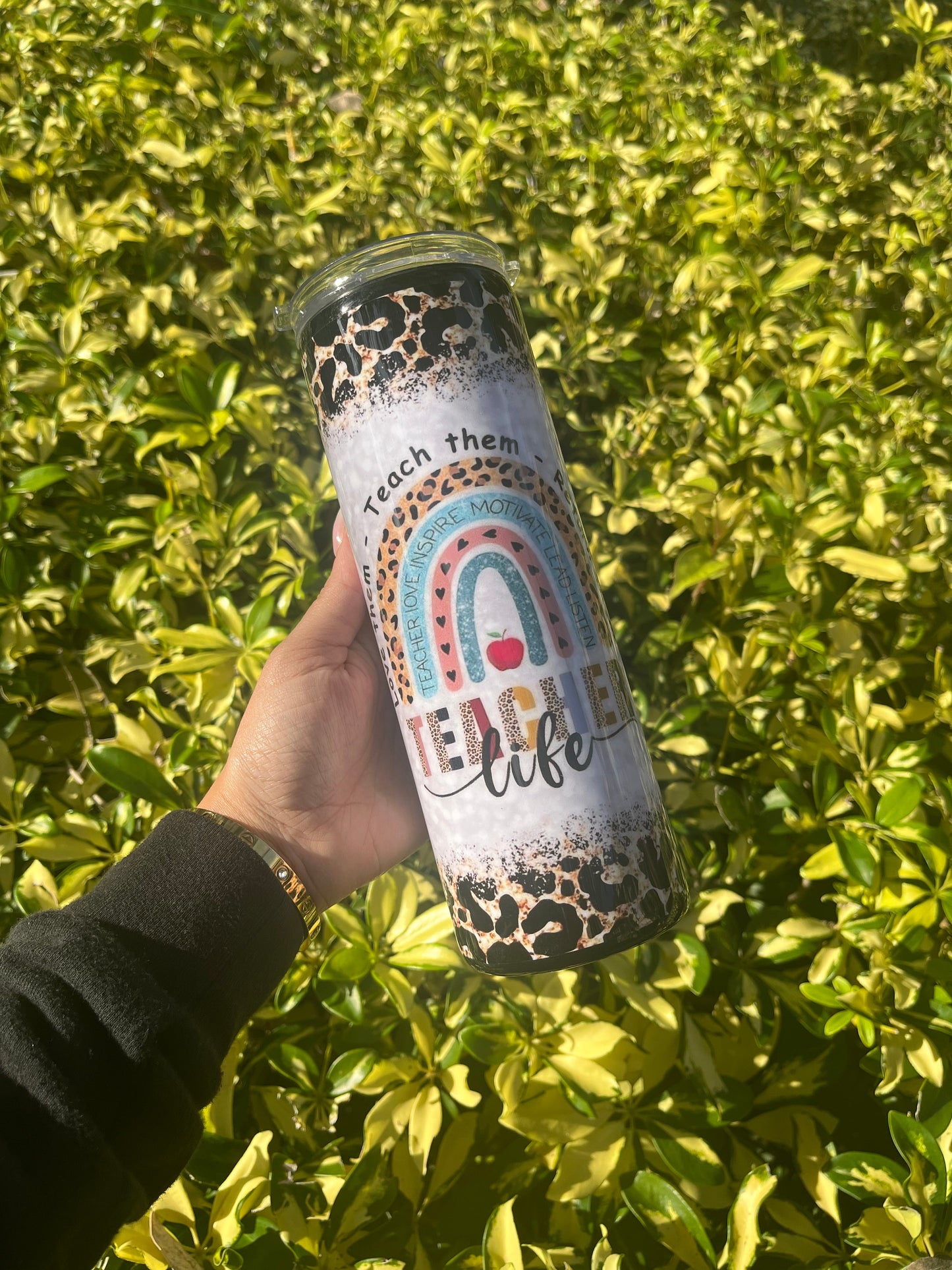 Teacher Life Tumbler Stainless Steel Tumbler Personalize It By Belle, LLC
