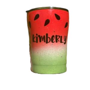 Watermelon Tumbler Stainless Steel Tumbler Personalize It By Belle