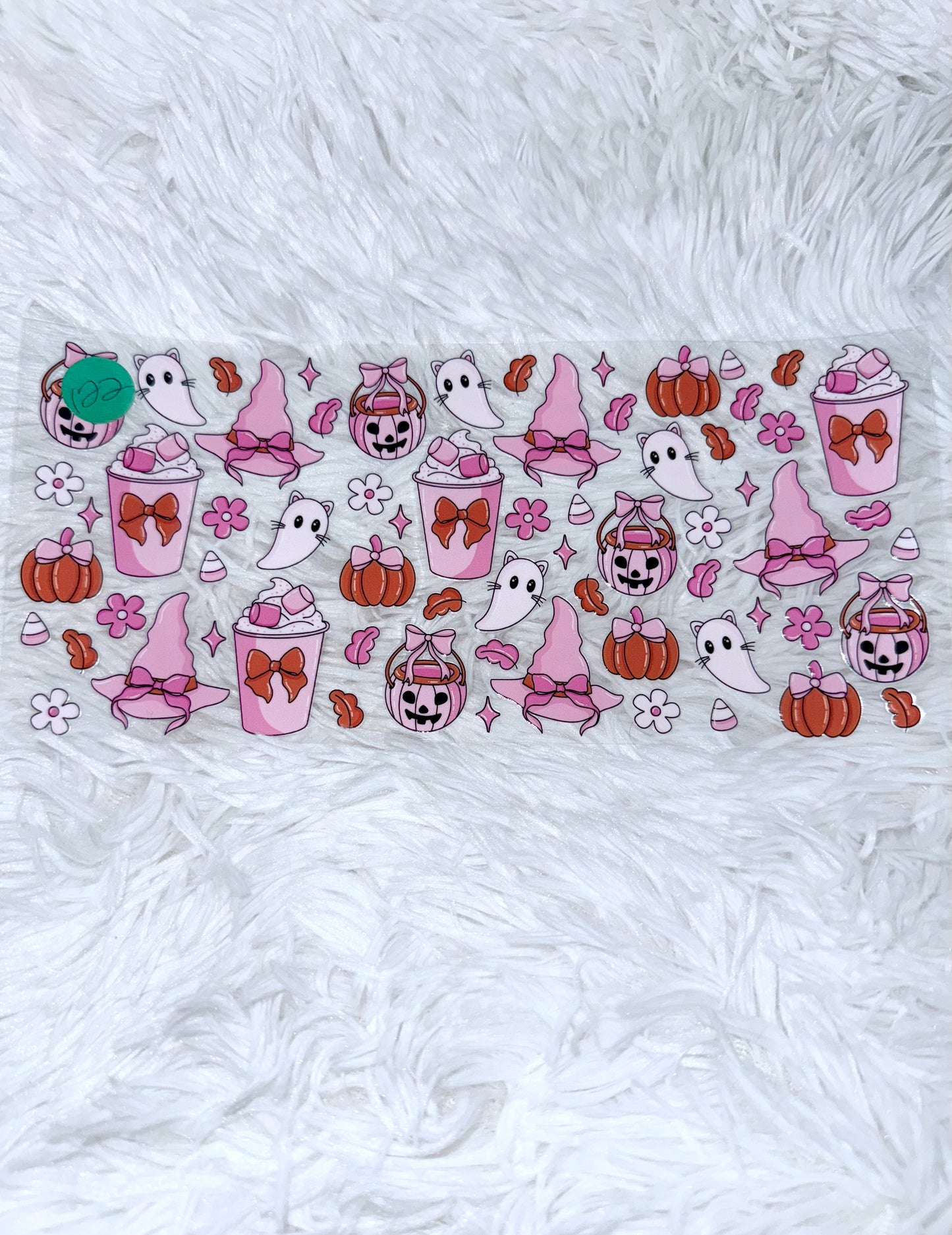 B122. Candy Baskets, Ghosts and Coffee Halloween