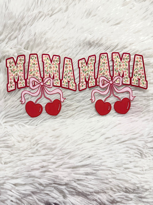 W93. MAMA Cherries Tumbler Wrap