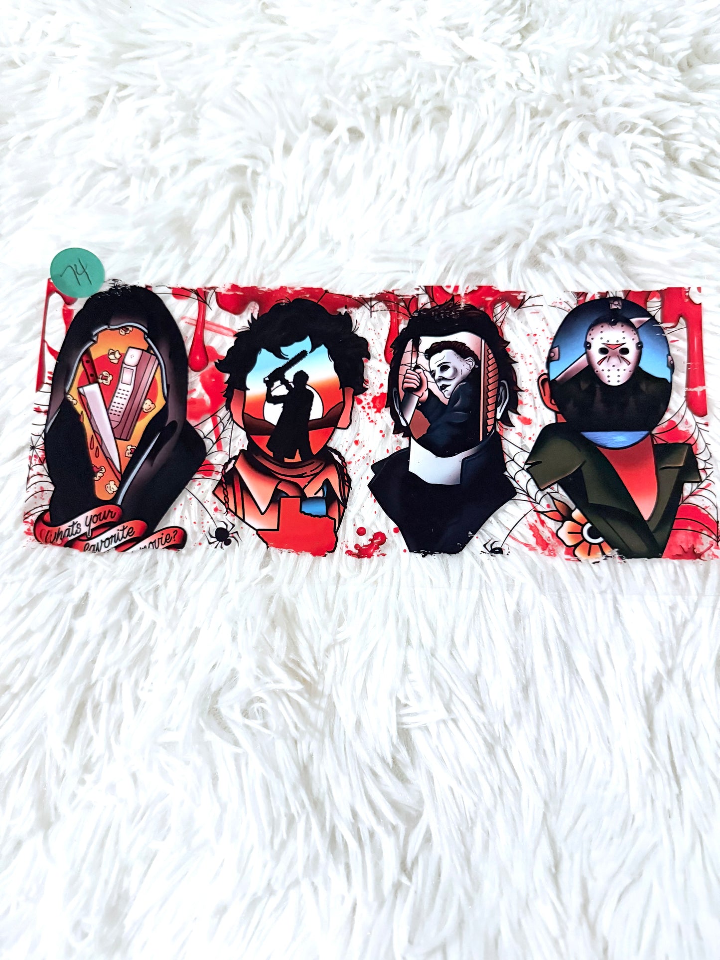 W74. Scary Movie Michael Myers Freddy Krueger Halloween