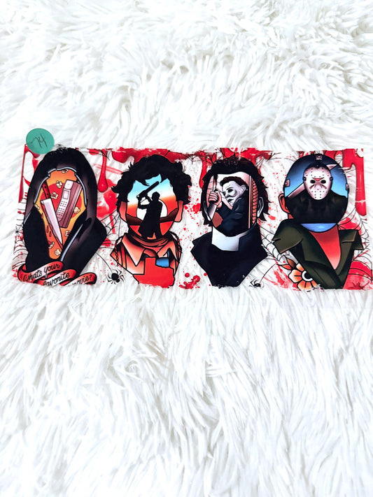 W74. Scary Movie Michael Myers Freddy Krueger Halloween