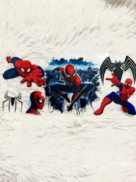 W166. Spiderman New York Tumbler Wrap