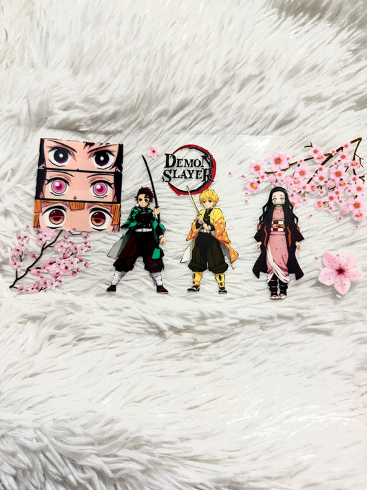 W129. Demon Slayer Japanese Tumbler Wrap