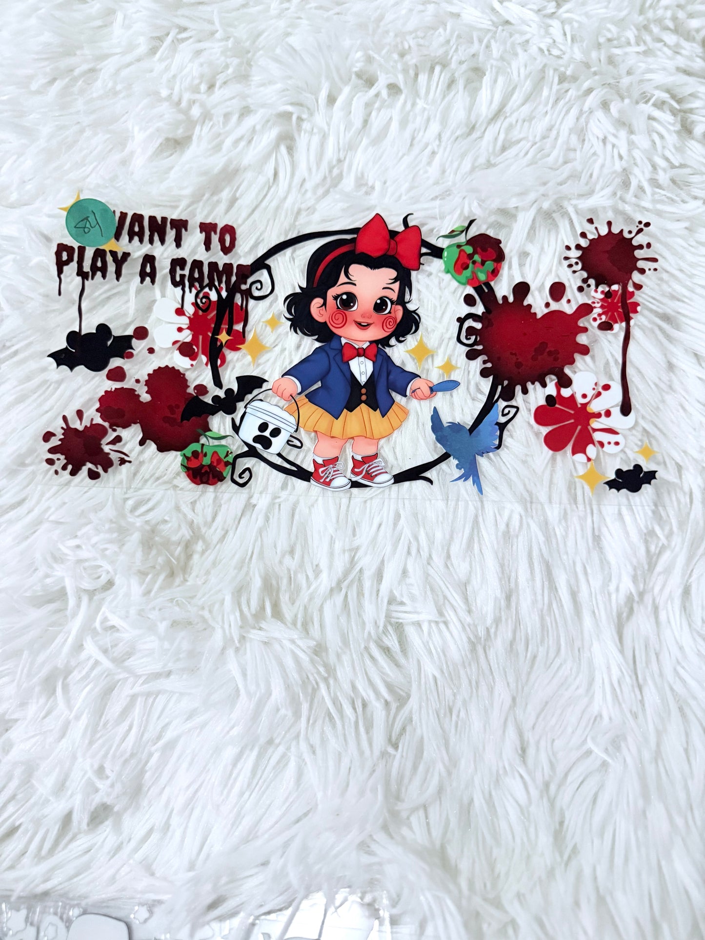 W84. Alice and Wonderland Spooky Halloween