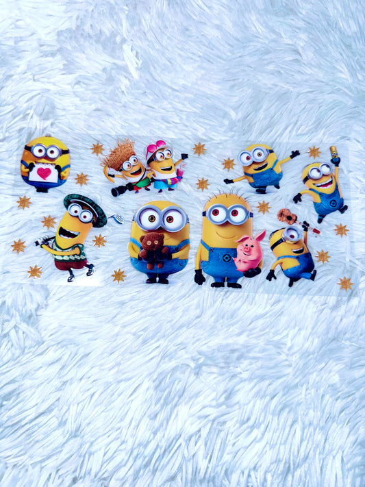 B219. Minions Travel Golf Tumbler Wrap