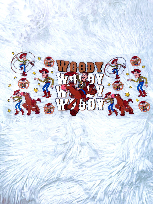 B225. Toy Story Woody Tumbler Wrap