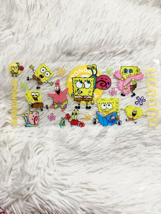 W111. Starbucks Sponge Bob Tumbler Wrap