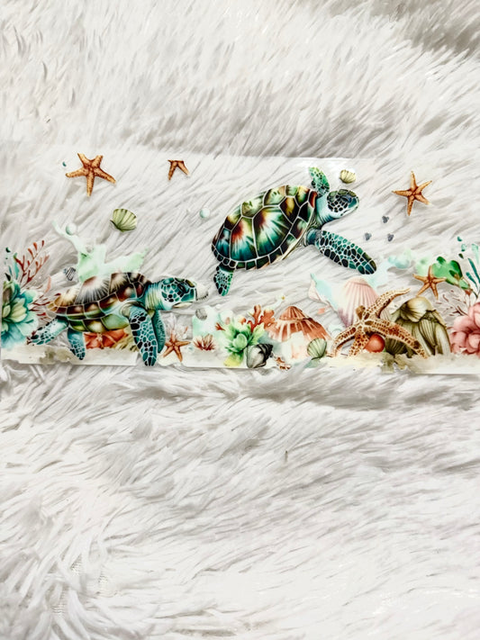 W113. Sea Turtles Tumbler Wrap