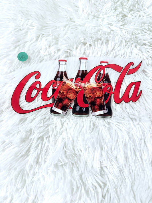 W69. Coca Cola Cup Bottles