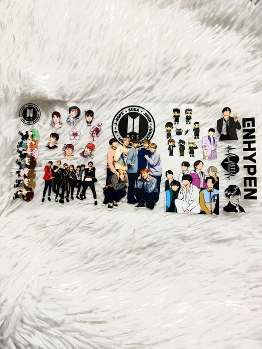 W115. BTS Group  Tumbler Wrap