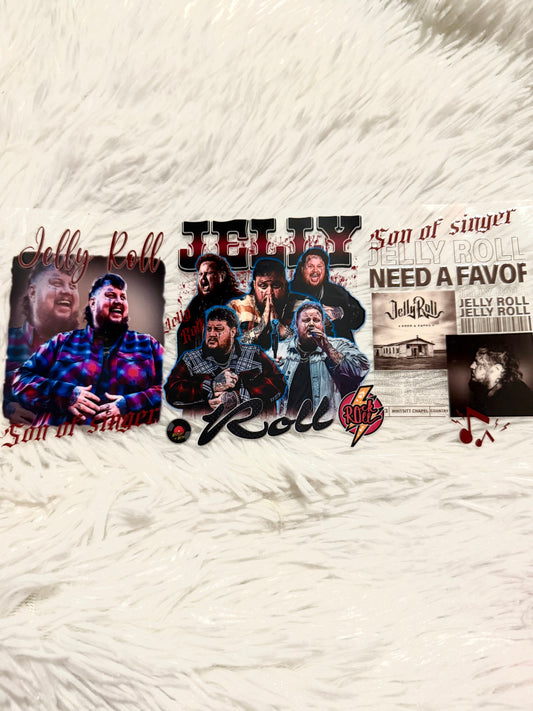 W160. Jelly Roll Tumbler Wrap