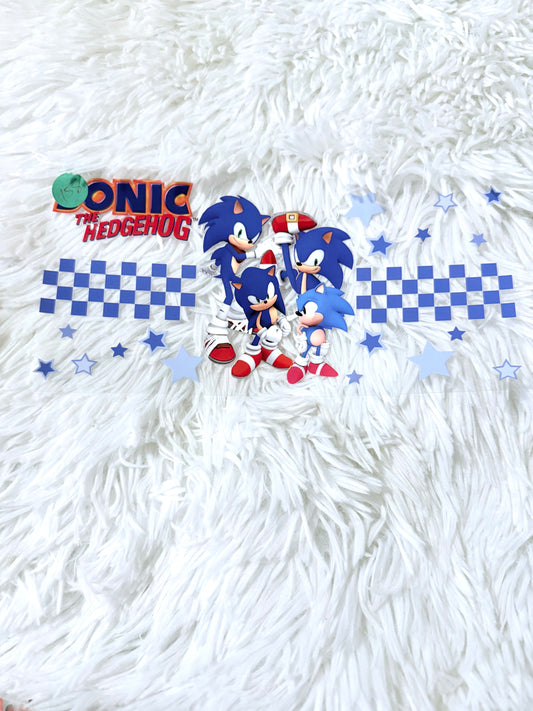 W158. Sonic Star Tumbler Wrap