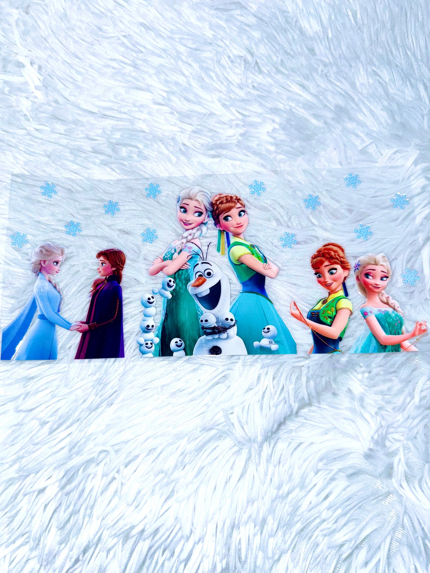 b185. Frozen Elsa Snow Wrap