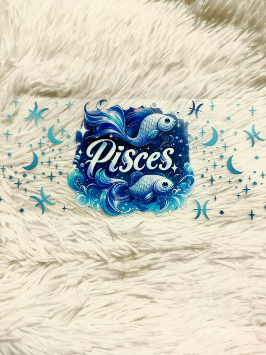 W144. Pisces Splash Tumbler Wrap