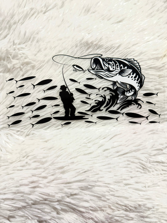 W96. Fishing Line Tumbler Wrap