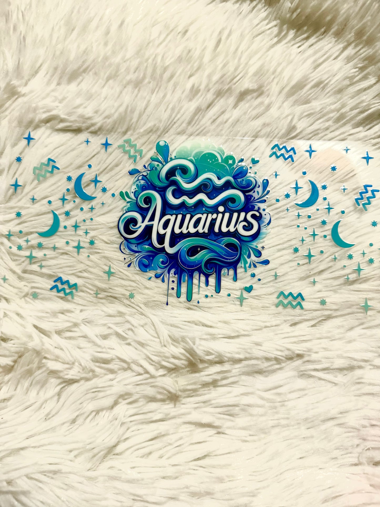 W142. Aquarius Splash Tumbler Wrap