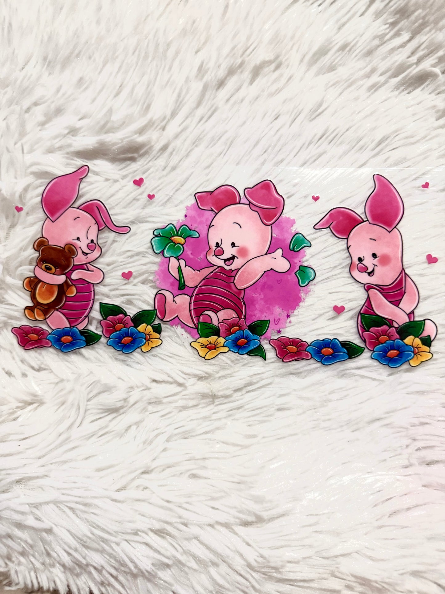 W168. Piglet Tumbler Wrap