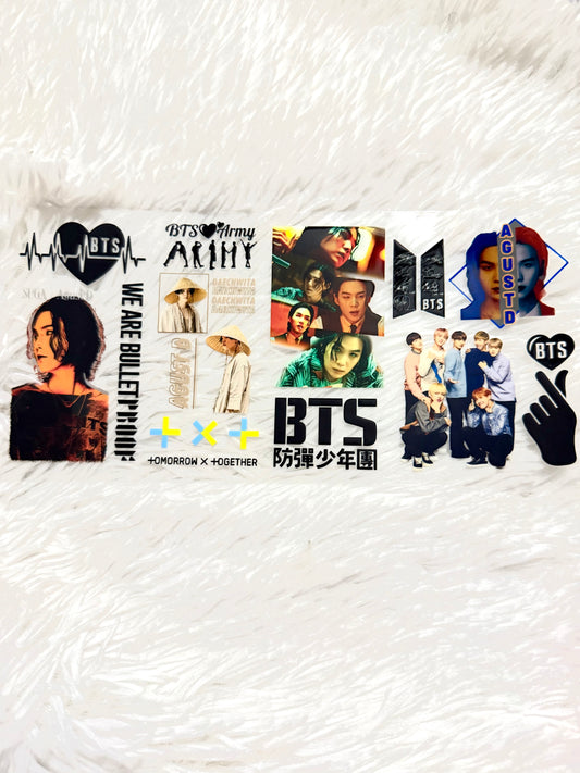 W114. BTS Multiple Tumbler Wrap