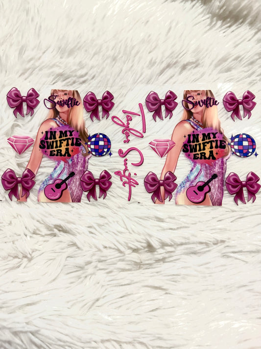W154. Swiftie Era Bow Disco Tumbler Wrap
