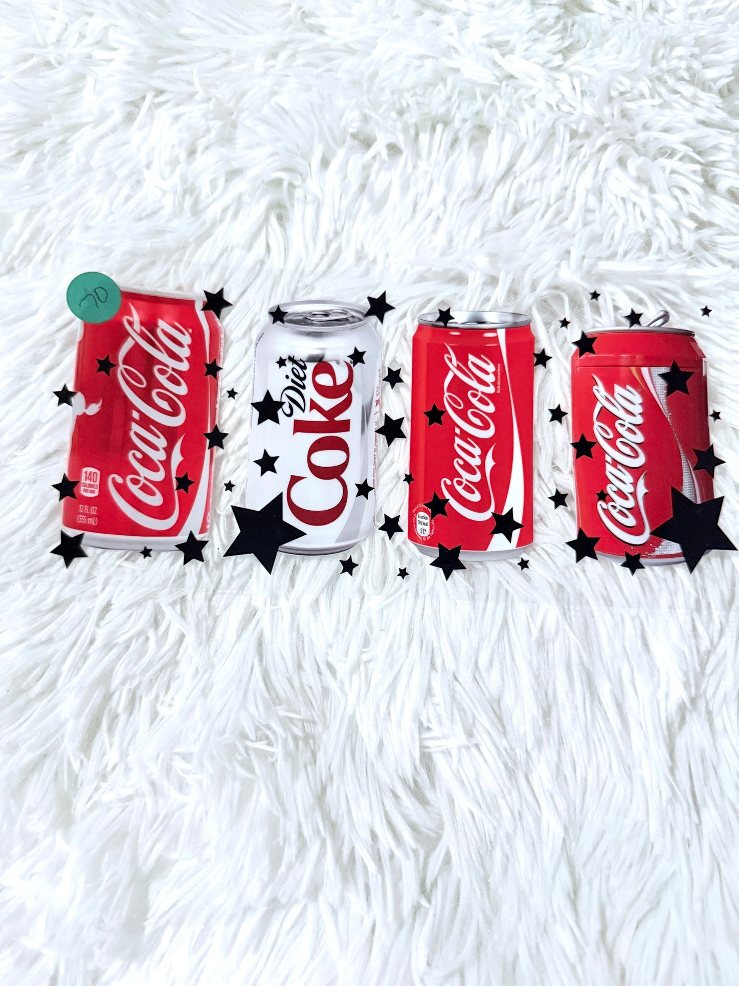 W70. Coca Cola Cans Diet