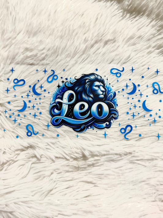 W152. Leo Splash Zodiac Tumbler Wrap