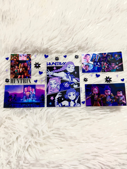 W86. Hunter X Purple Tumbler Wrap