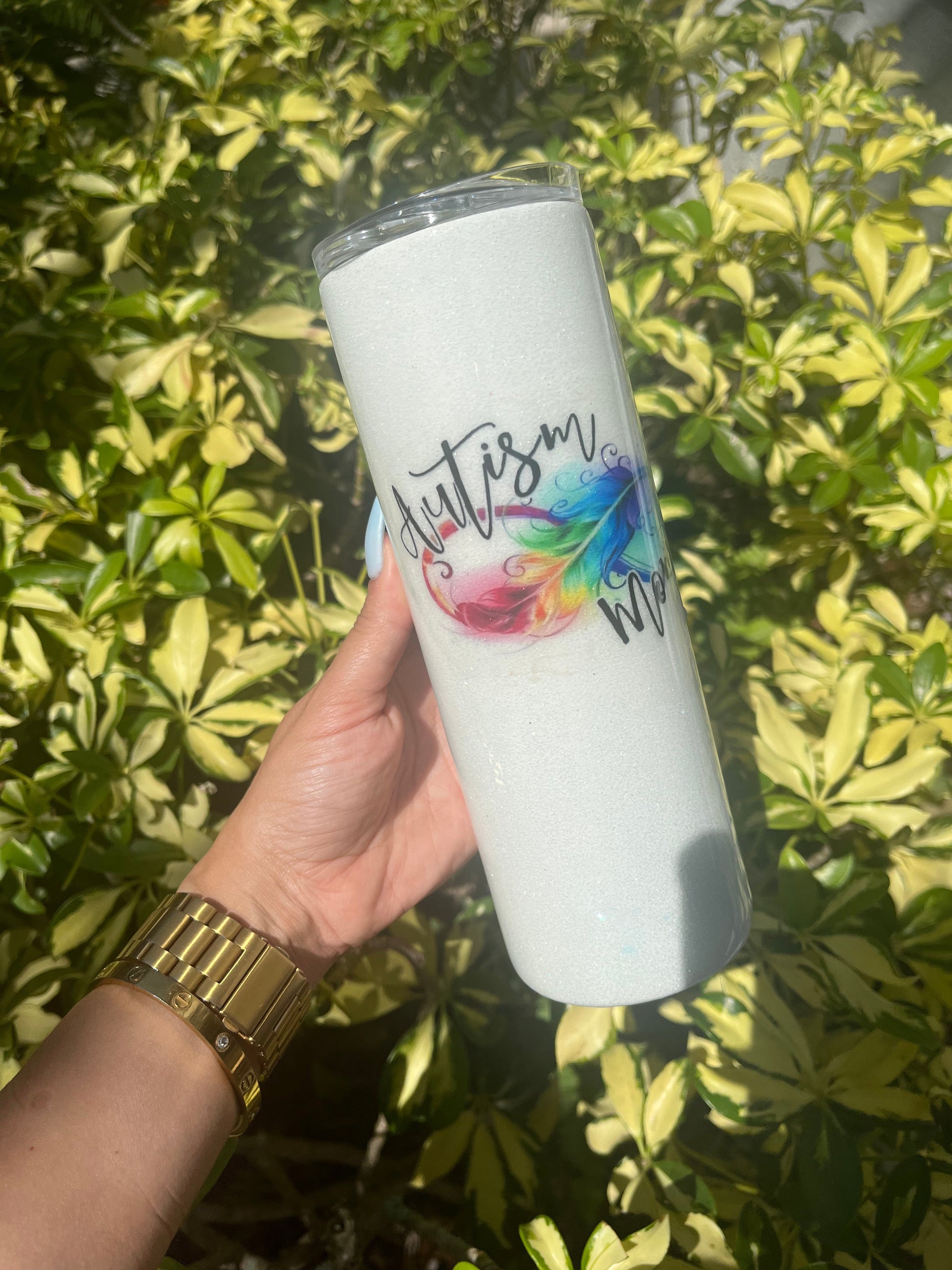 Autism Mom Tumbler Stainless Steel Tumbler Personalize It By Belle 