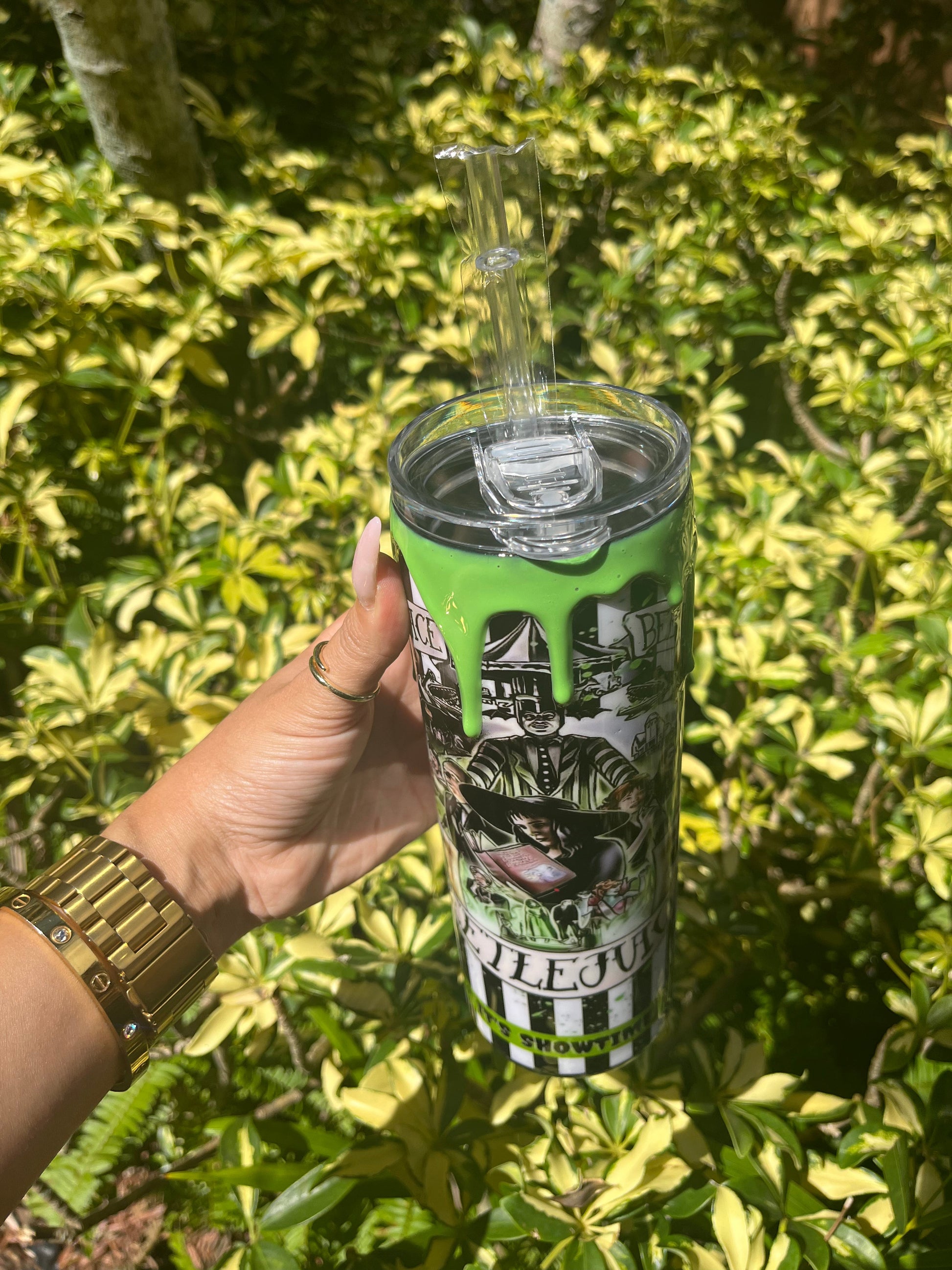 Beetlejuice Inspired Tumber Stainless Steel Tumbler Personalize It By Belle 